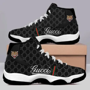 Gucci Black Tiger Air Jordan 11 Fashion Luxury Sneakers Sport Shoes