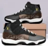 Louis Vuitton Black Brown Air Jordan 11 Fashion Sneakers Luxury Shoes Sport