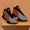 Louis Vuitton Orange Black Air Jordan 13 Sneakers Fashion Trending Shoes Luxury