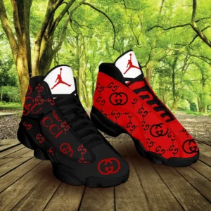 Jumpman Red Gucci Air Jordan 13 Fashion Trending Sneakers Shoes Luxury