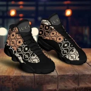 Gucci Star Air Jordan 13 Trending Luxury Sneakers Shoes Fashion