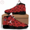 Louis Vuitton Supreme Red Air Jordan 13 Luxury Shoes Sneakers Fashion Trending