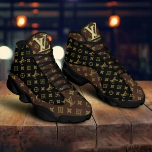 Louis Vuitton Brown Monogram Air Jordan 13 Fashion Trending Sneakers Luxury Shoes