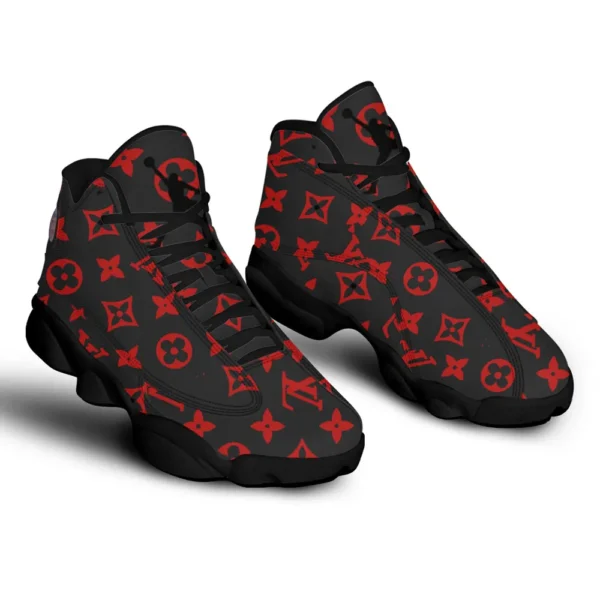 Louis Vuitton Paris Red LV  Air Jordan 13 Luxury Trending Shoes Fashion Sneakers