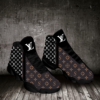 Louis Vuitton Brown Black Air Jordan 13 Sneakers Shoes Trending Fashion Luxury