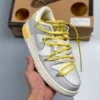 Off-White x Nike Dunk Low 29 of 50 Grey Sail For Sale