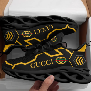 Gucci black max soul shoes sneakers luxury fashion