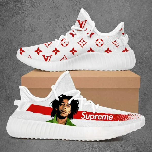 Louis Vuitton Supreme Bob Marley Luxury Brand Premium Yeezy Sneaker