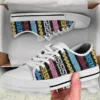 Versace Multicolor Low Top Canvas Shoes Luxury Brand