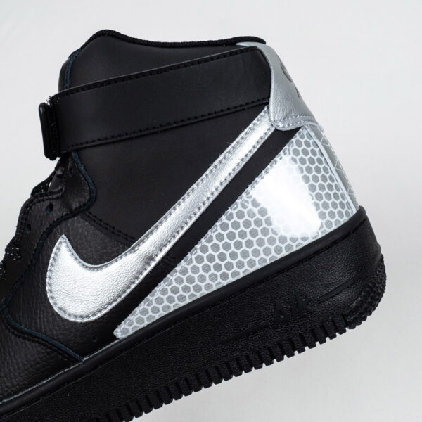 3M x Nike Air Force 1 High Black Silver CU4159-001 For Sale