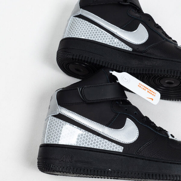 3M x Nike Air Force 1 High Black Silver CU4159-001 For Sale