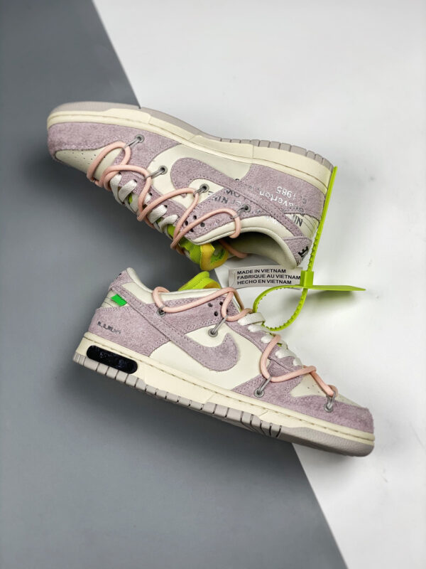 Off-White x Nike Dunk Low 12 of 50 Purple Sail For Sale