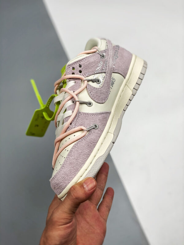 Off-White x Nike Dunk Low 12 of 50 Purple Sail For Sale