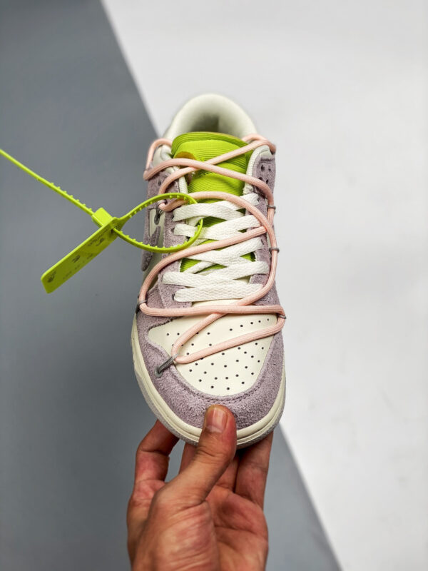 Off-White x Nike Dunk Low 12 of 50 Purple Sail For Sale