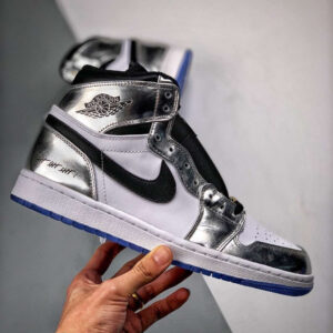 Air Jordan 1 High Pass The Torch Chrome White-Turbo Green-Black