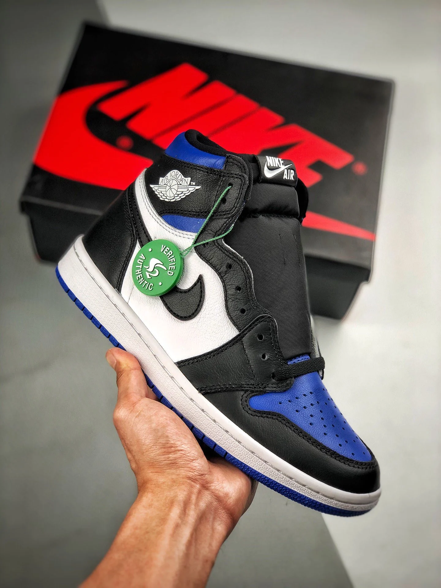 Air Jordan 1 High OG Royal Toe 555088-041 For Sale