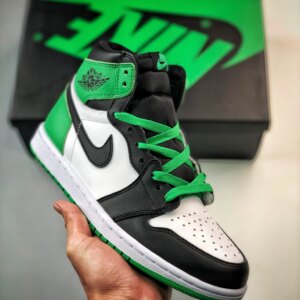 Air Jordan 1 High OG Black Lucky Green-White DZ5485-031 For Sale