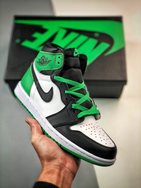 Air Jordan 1 High OG Black Lucky Green-White DZ5485-031 For Sale