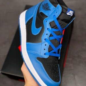 Air Jordan 1 High OG Dark Marina Blue Black-White 555088-404 For Sale