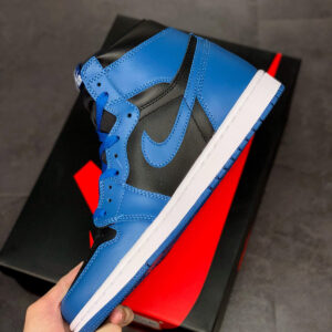 Air Jordan 1 High OG Dark Marina Blue Black-White 555088-404 For Sale