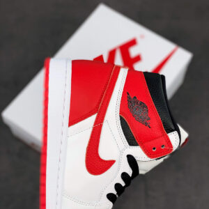 Air Jordan 1 High OG Heritage White University Red-Black For Sale