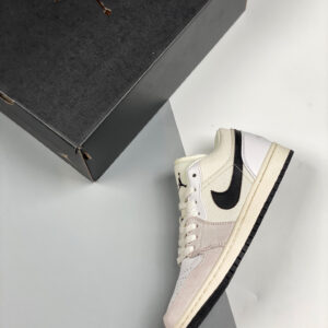 Air Jordan 1 Low Astrograbber White Sail Black For Sale