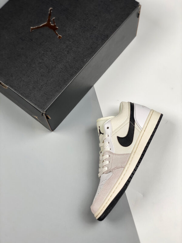 Air Jordan 1 Low Astrograbber White Sail Black For Sale