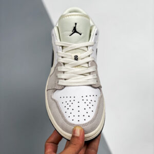 Air Jordan 1 Low Astrograbber White Sail Black For Sale