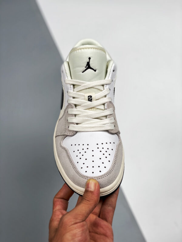 Air Jordan 1 Low Astrograbber White Sail Black For Sale