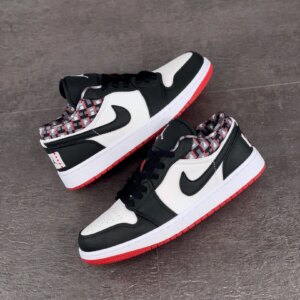 Air Jordan 1 Low Quai 54 Black White DM0095-106 For Sale