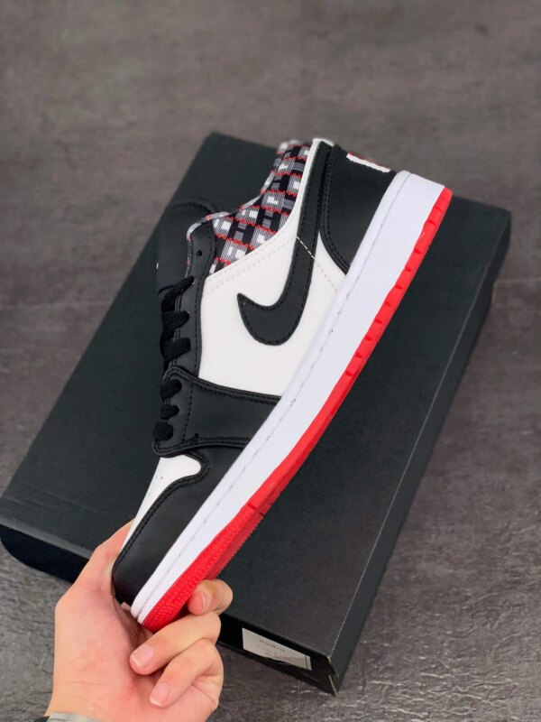 Air Jordan 1 Low Quai 54 Black White DM0095-106 For Sale