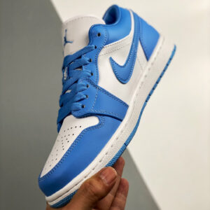 Air Jordan 1 Low UNC University Blue White AO9944-441 For Sale