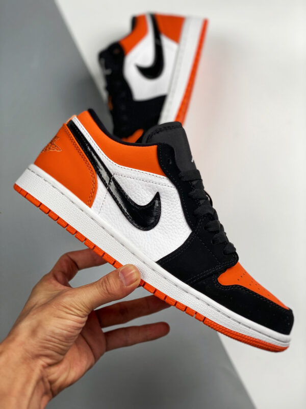 Air Jordan 1 Low Shattered Backboard Starfish Black-Sail On Sale