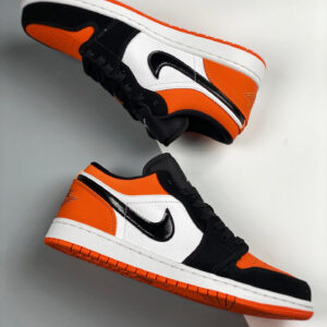 Air Jordan 1 Low Shattered Backboard Starfish Black-Sail On Sale