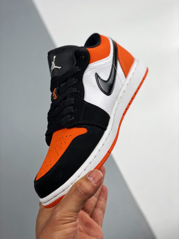 Air Jordan 1 Low Shattered Backboard Starfish Black-Sail On Sale