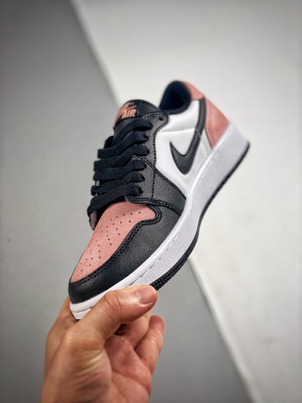 Air Jordan 1 Low Black Bleached Coral-White-Grey Fog CZ0790-061 For Sale