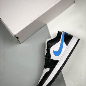 Air Jordan 1 Low Black University Blue-White For Sale