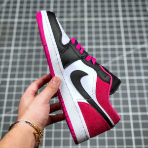 Air Jordan 1 Low Black White-Magenta CK3022-005 For Sale