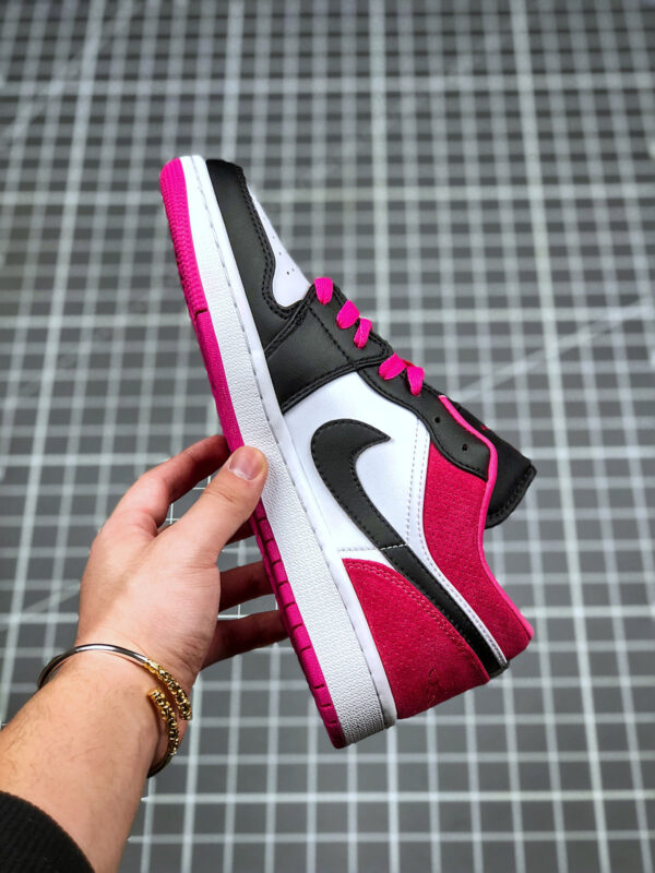 Air Jordan 1 Low Black White-Magenta CK3022-005 For Sale