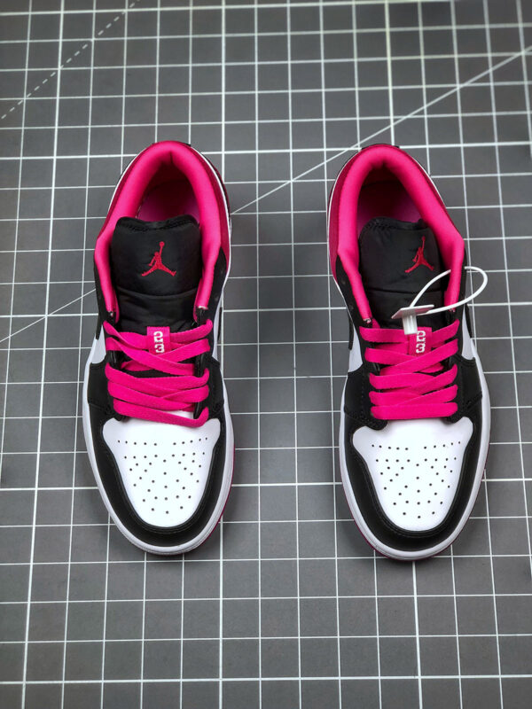 Air Jordan 1 Low Black White-Magenta CK3022-005 For Sale