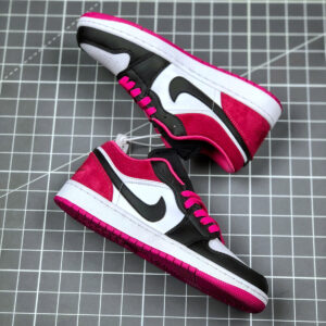 Air Jordan 1 Low Black White-Magenta CK3022-005 For Sale