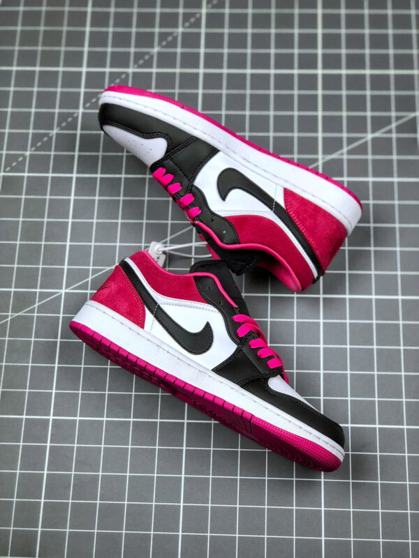 Air Jordan 1 Low Black White-Magenta CK3022-005 For Sale