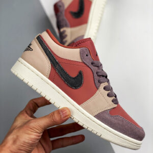 Air Jordan 1 Low Canyon Rust Black-Purple Smoke DC0774-602 For Sale