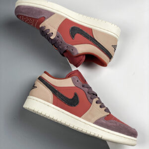 Air Jordan 1 Low Canyon Rust Black-Purple Smoke DC0774-602 For Sale