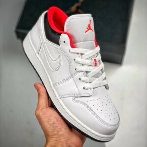 Air Jordan 1 Low GS Chicago Home White Black Red For Sale