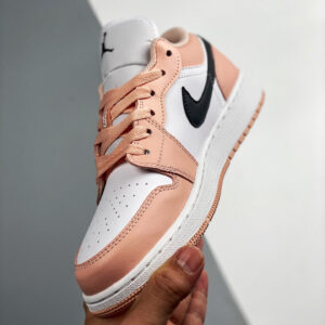 Air Jordan 1 Low GS Light Arctic Pink 553560-800 For Sale