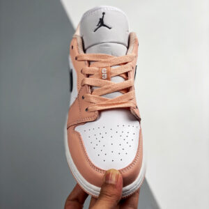 Air Jordan 1 Low GS Light Arctic Pink 553560-800 For Sale