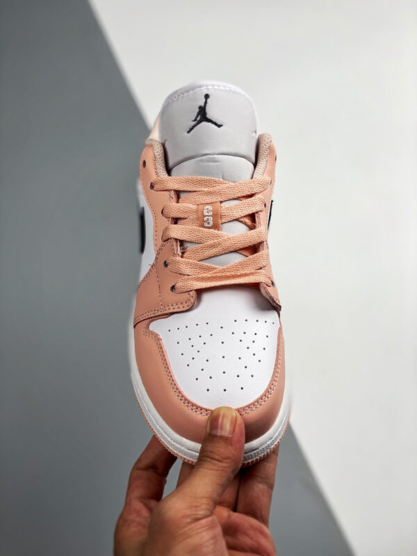 Air Jordan 1 Low GS Light Arctic Pink 553560-800 For Sale