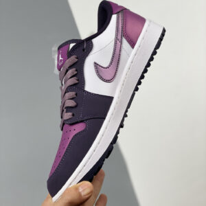 Air Jordan 1 Low Golf White Cave Purple-Purple Smoke DZ9787-155 For Sale