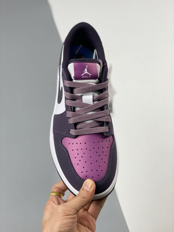 Air Jordan 1 Low Golf White Cave Purple-Purple Smoke DZ9787-155 For Sale